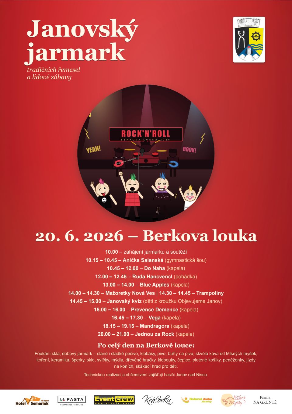 Janovský jarmark 2026 - plakát
